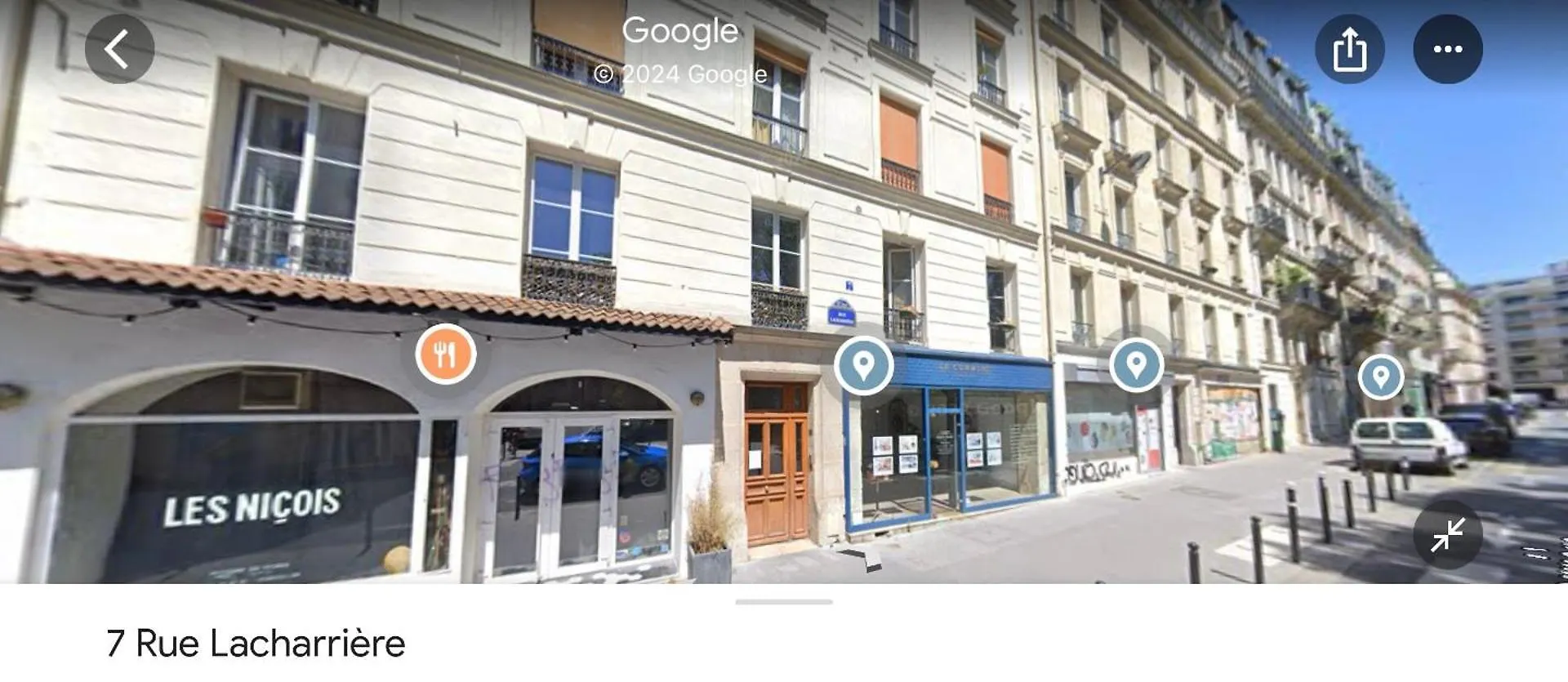 Apartment Lacharriere-logement Entier 38m2 Paris